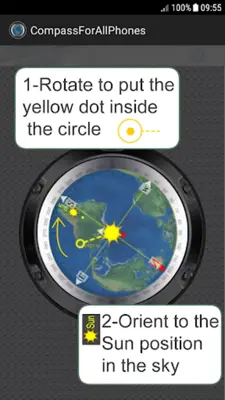 Compass For All Phones android App screenshot 2